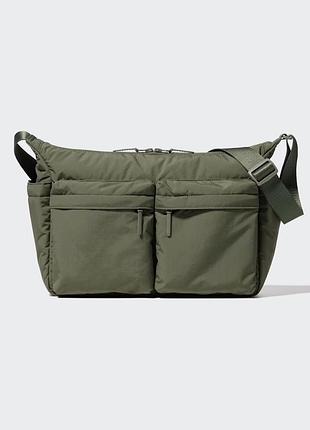 Сумка жіноча uniqlo через плече хакі