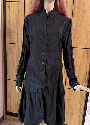 Авангардна бавовняна сукня-кардиган rundholz black label оригінал бохо кокон l (нюанс)