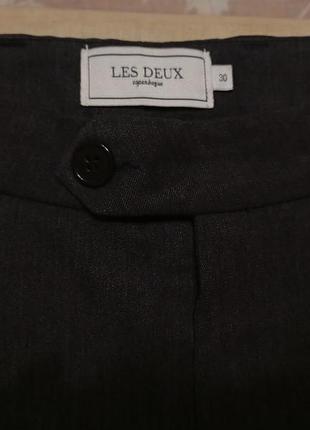 Чоловічі брюки les deux copenhagen slim fit suit pants чорні