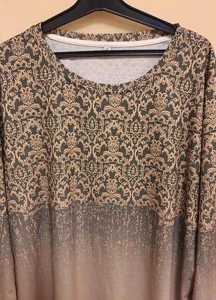 Лонгслів жіночий з візерунком 2