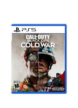 Новый диск пс5 call of duty: black ops cold of war