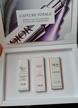 Набір для догляду за обличчям christian dior capture totale мініатюри
