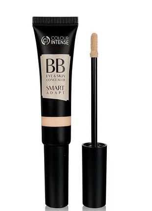 Консилер для обличчя color intense bb eye & skin concealer smart adapt 03 nude, 10 мл