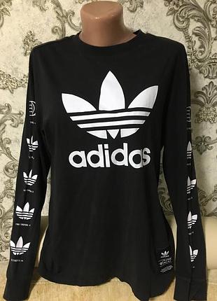 Фирменный свитер adidas стопроцентный катон