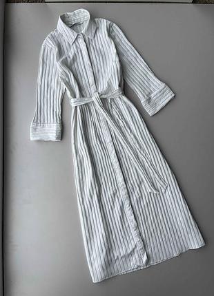 Натуральное платье zara