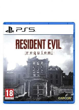 Новий диск пс5 resident evil: requiem