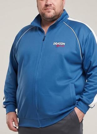 Спортивна кофта / олімпійка dragon sport (розмір 5xl)