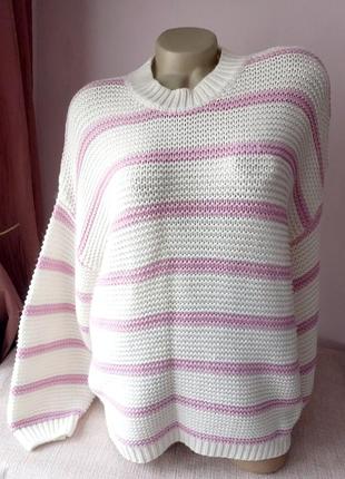 Женский свитер в стиле оверсайз in the style р. l-xl
