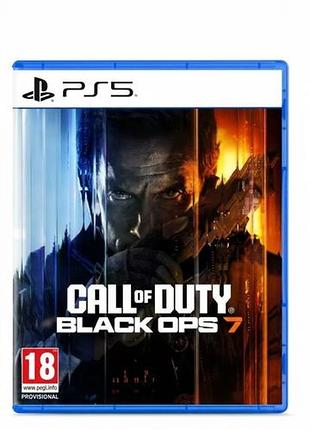 Новый диск пс5 call of duty: black ops 7