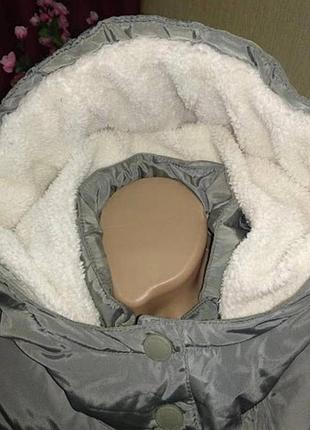 Куртка еврозима с капюшоном h&m 6
