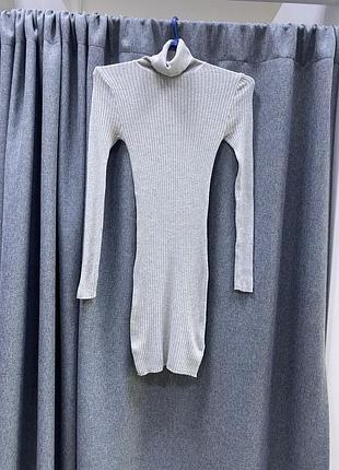 Трикотажна тонка сукня в рубчик atmosphere 34/xs