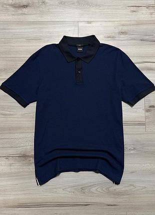 Новая футболка поло босс хуго босс hugo boss waffle knit polo, факт l, оригинал