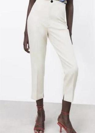 Стильні базові брюки zara, s m