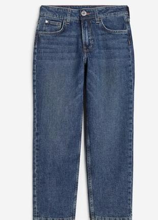 Базові стильні джинси h&m relaxed fit , 11-12 років