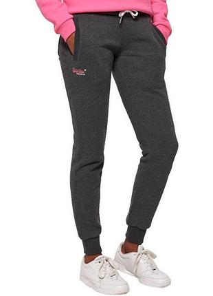 Спортивные штаны orange label,superdry серого цвета