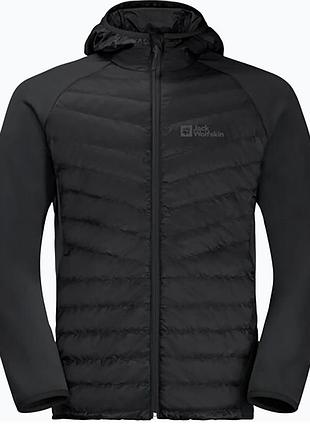Jack wolfskin mammut primaloft hybrid jacket чоловіча,чорна куртка оригінал s-m
