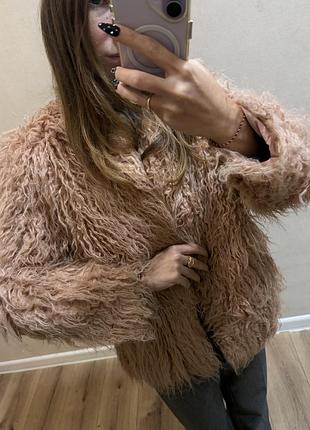 Коротка шубка h&m 2