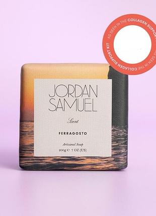 Jordan samuel ferragosto artisanal soap парфумоване кускове мило, 200 гр.