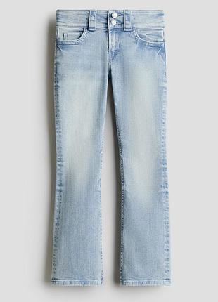 Стильні трендові джинси h&mbootcut leg, 10-11 років