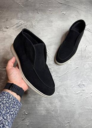 👟 мужские лоферы из высококачественной мягкой натуральной замши / наложка bs👟
