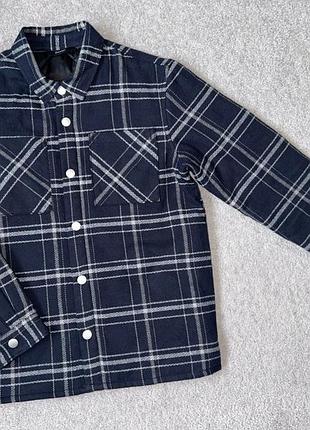 Сорочка для хлопчика zara у клітинку 8-9 років