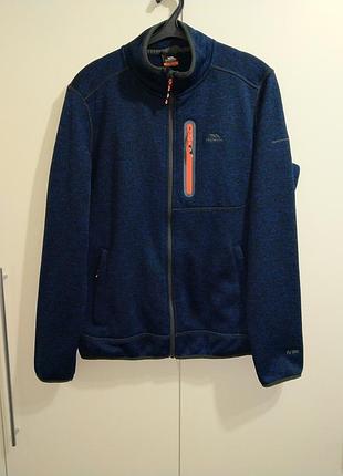 Флисовая кофта trespass zip синяя karrimor croghoppers mammut salewa
