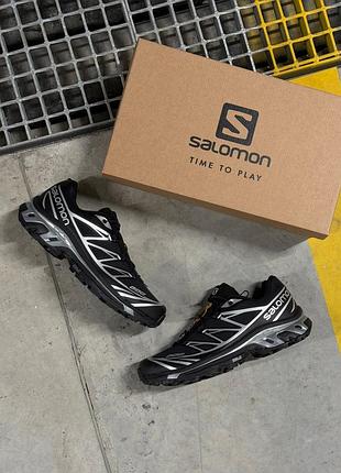 Кросівки salomon xt-6 lab black silver 9