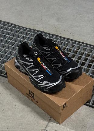 Кросівки salomon xt-6 lab black silver 8