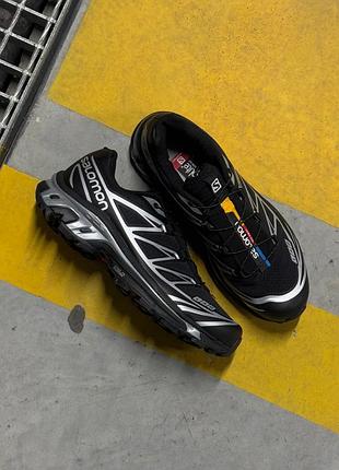 Кросівки salomon xt-6 lab black silver 10