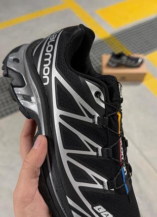Кросівки salomon xt-6 lab black silver 3