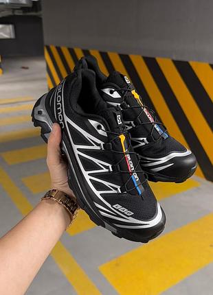 Кросівки salomon xt-6 lab black silver 4