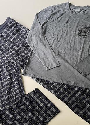 Піжама чоловіча з фланелевими штанами primark