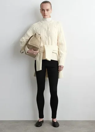 Леггинсы женские cos merino wool leggings / l