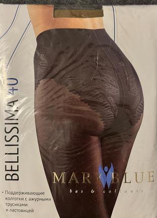 Капронові колготки жіночі maryblue bellissima 40 den