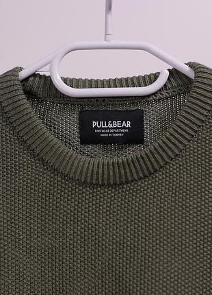 Джемпер зеленый pull &amp; bear 2