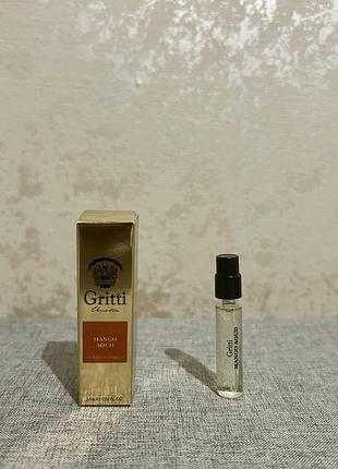 Оригінал. пробник mango aoud від gritti