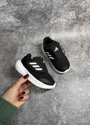 Оригінальні дитячі кросівки adidas runfalcon 3.0 на липучці