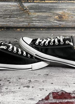 Кеди шкіряні converse chuck taylor all star ox