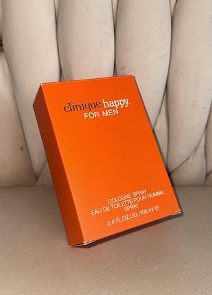Парфуми чоловічі духи clinique happy for men 100 мл шлейфовий аромат для чоловіків