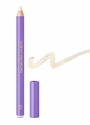 Олівець для очей kiko milano club k glide & go eye pencil - 01 ceo energy (000303-01)