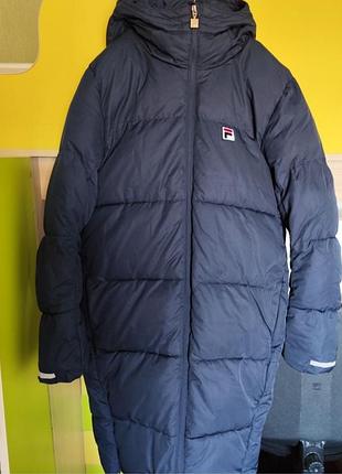 Куртка жіноча fila зимова синя
