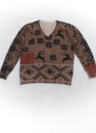 Шерстяной джемпер с кашемиром etro