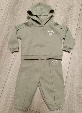 Спортивний костюм для хлопчика river island з капюшоном утеплений