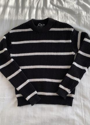 Полосатый свитер bershka