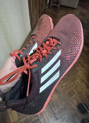 Чоловічі кросівки adidas чорно-помаранчеві