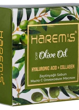 Оливкове мило harems 120 gr 2