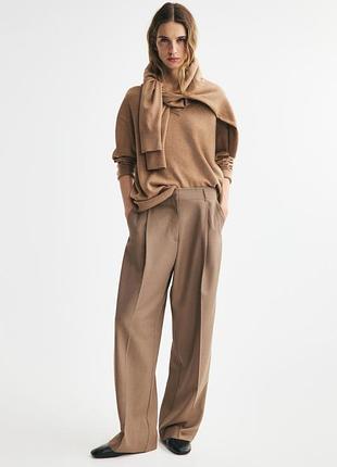 Брюки жіночі h&m класичні бежеві