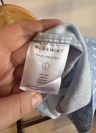 Сорочка льняна bluemint l 3