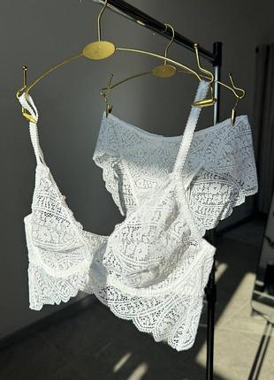 Intimissimi 🇮🇹 мереживний комплект alessia flower paisley