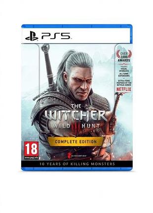 Новый диск пс5 the witcher 3: wild hunt complete edition